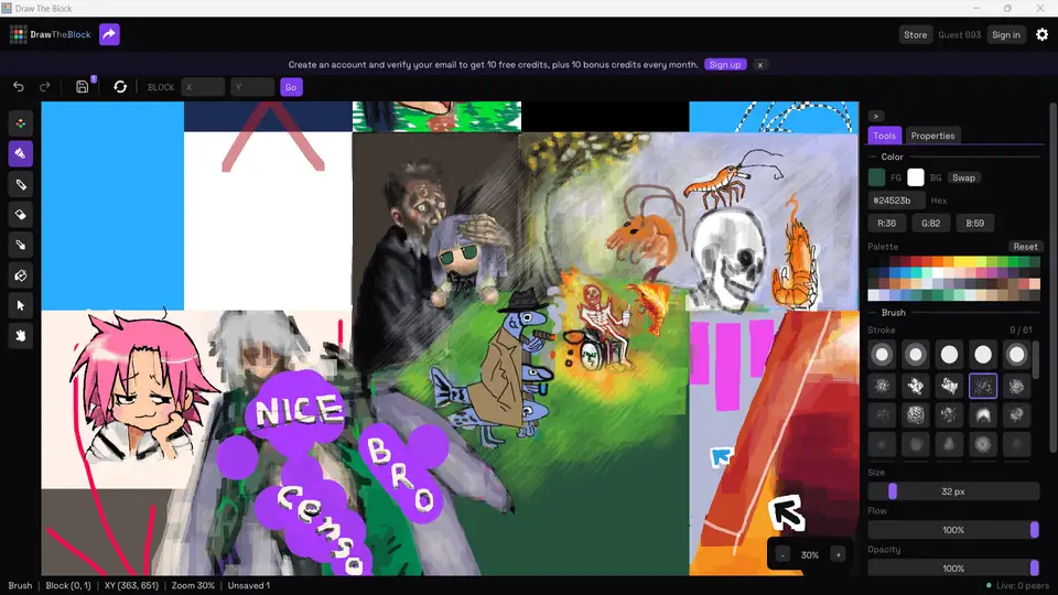DrawTheBlock screenshot 1