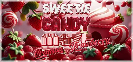 Sweetie Candy Maze: Crimson Strawberry cover art