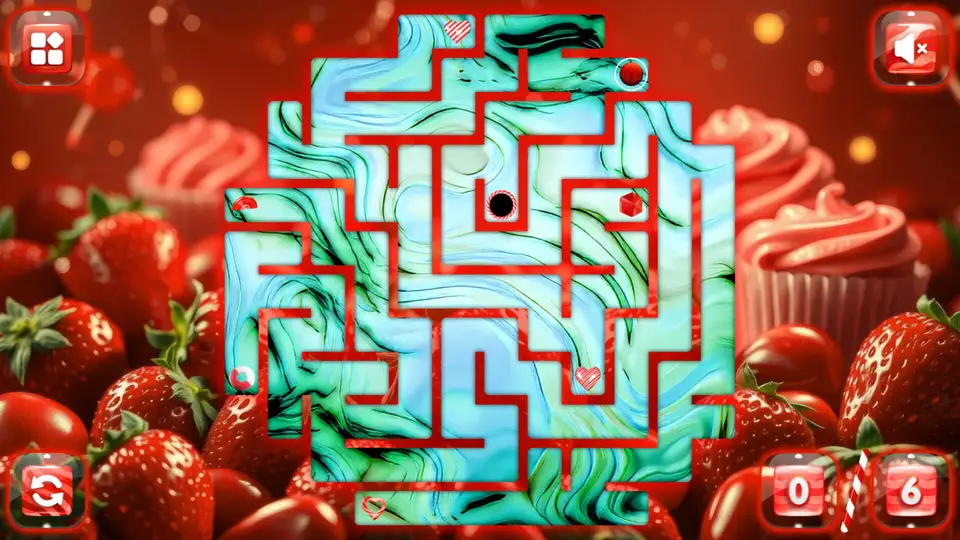 Sweetie Candy Maze: Crimson Strawberry screenshot 3