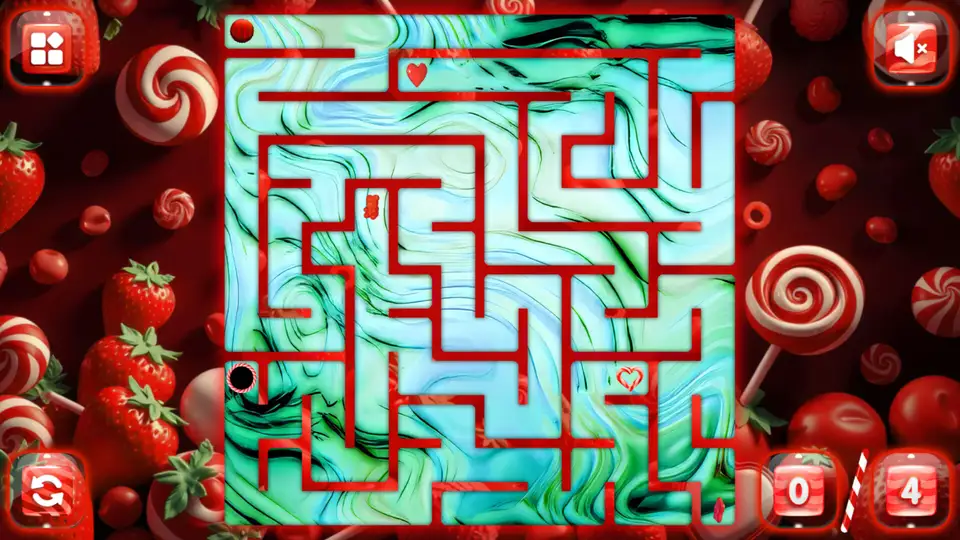 Sweetie Candy Maze: Crimson Strawberry screenshot 5
