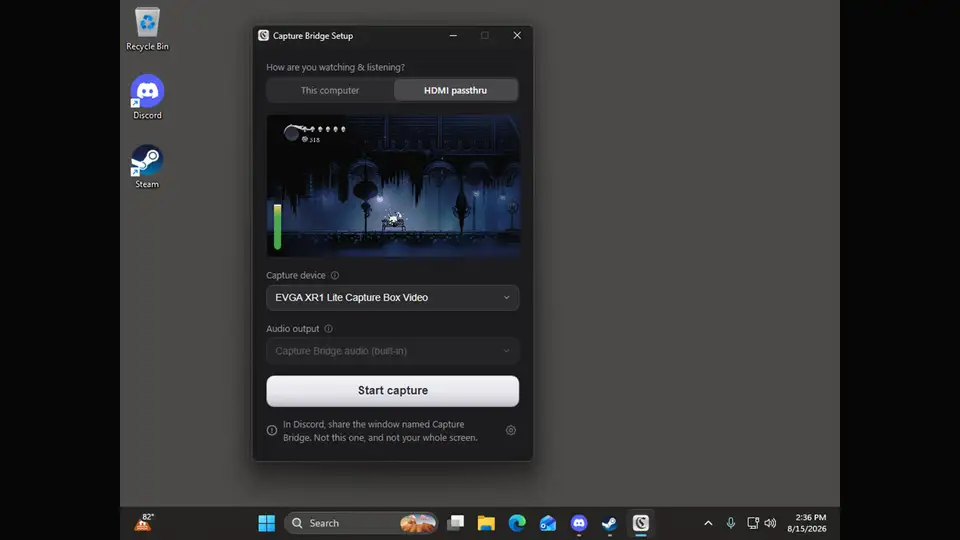 Capture Bridge (easy capture card share) screenshot 4