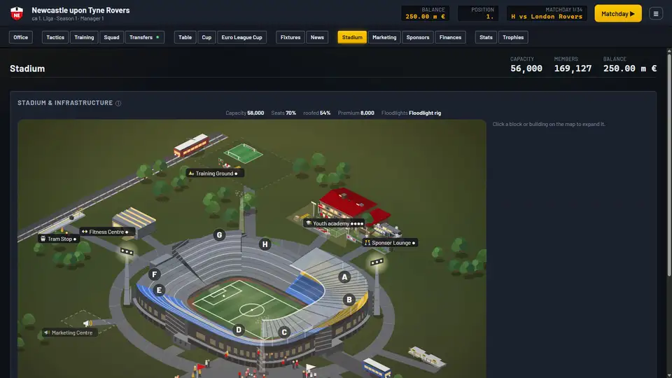 HALFTIME Manager screenshot 4