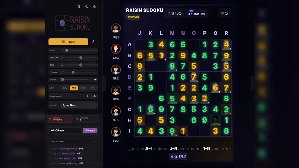 Raisin Sudoku screenshot 1