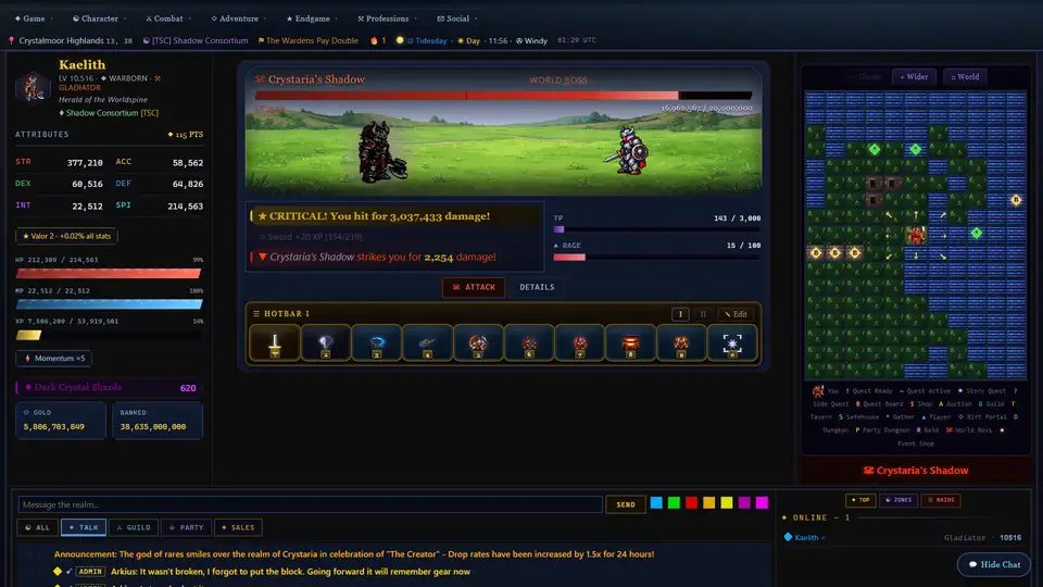 Crystaria Online screenshot 6