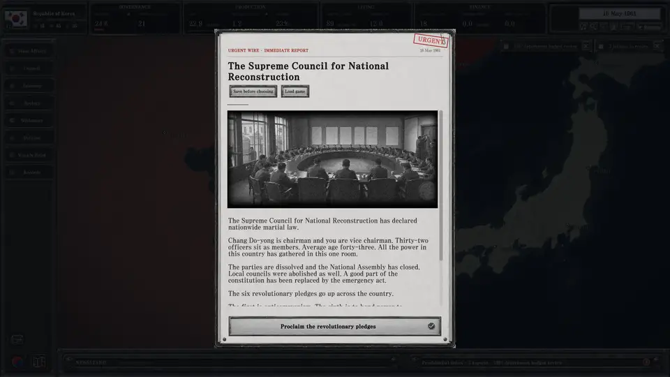 For the Fatherland: Chronicle of Park Chung-hee screenshot 3