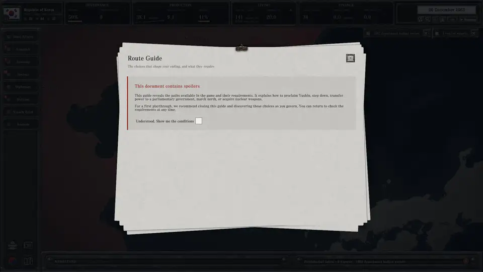 For the Fatherland: Chronicle of Park Chung-hee screenshot 6