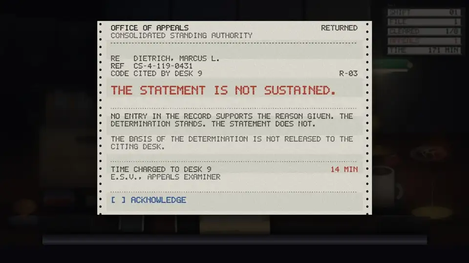 Adverse Action screenshot 2
