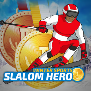 Slalom Hero A Classic Skiing Skill Game